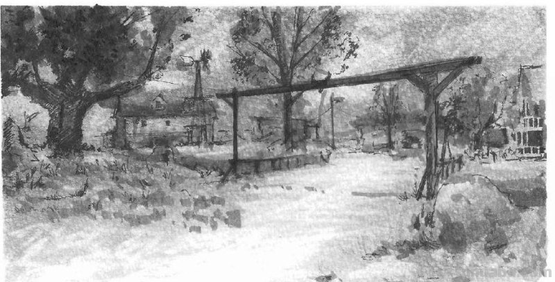 意境速写，从笔法看大师作品，每一幅都是经典