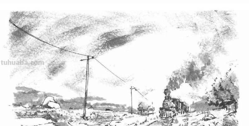 意境速写，从笔法看大师作品，每一幅都是经典