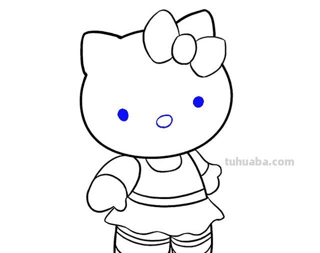 kt猫怎么画简笔画图片(kt猫怎么画简单又漂亮的图画) kt猫怎么画简笔画图片(kt猫怎么画简单又漂亮的图画)