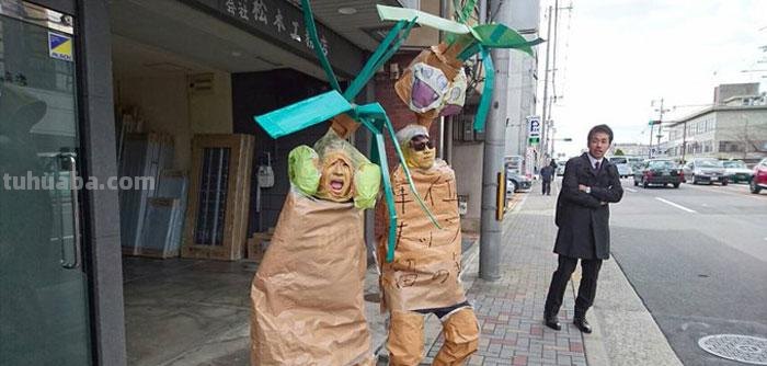 2022日本京都大学毕业典礼，上演cosplay，有人扮演中国宫女