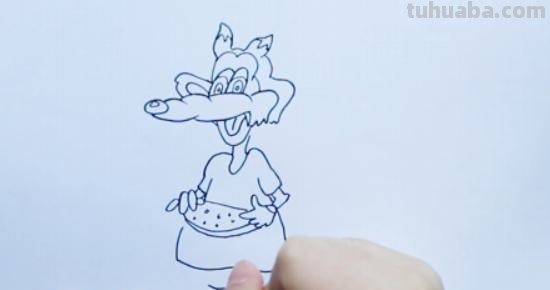 野兽怎么简笔画（野兽怎么简笔画图片）