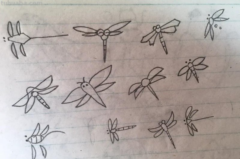昆虫类简笔画 昆虫类简笔画
