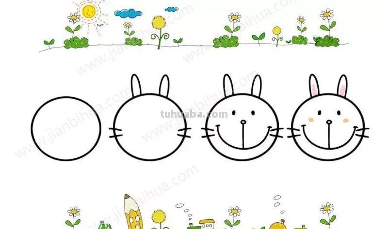 唱童谣，学画画，分分钟学会40种动物简笔画！