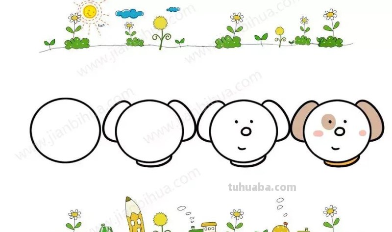 唱童谣，学画画，分分钟学会40种动物简笔画！