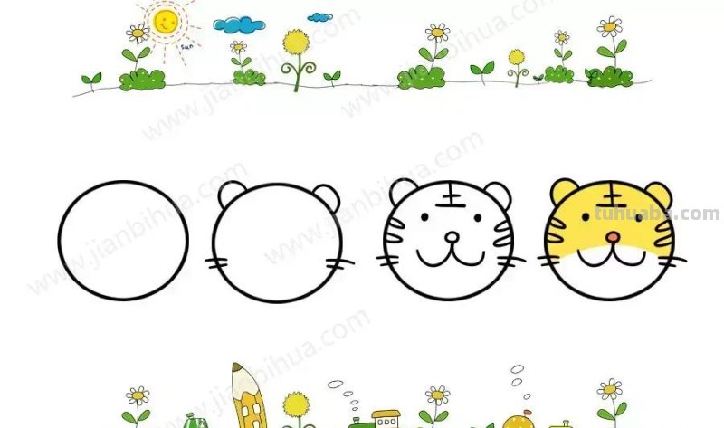 唱童谣，学画画，分分钟学会40种动物简笔画！