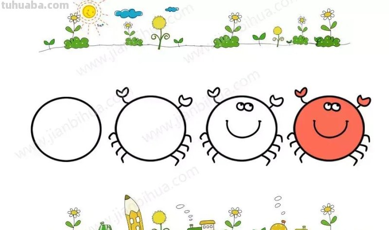 唱童谣，学画画，分分钟学会40种动物简笔画！