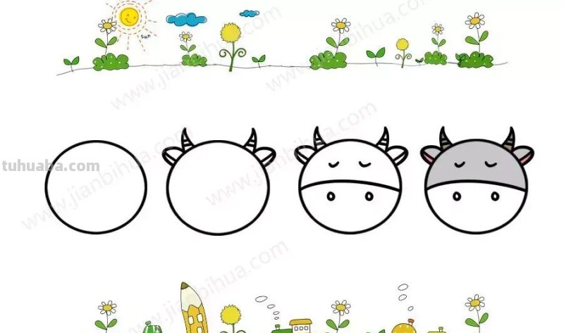 唱童谣，学画画，分分钟学会40种动物简笔画！