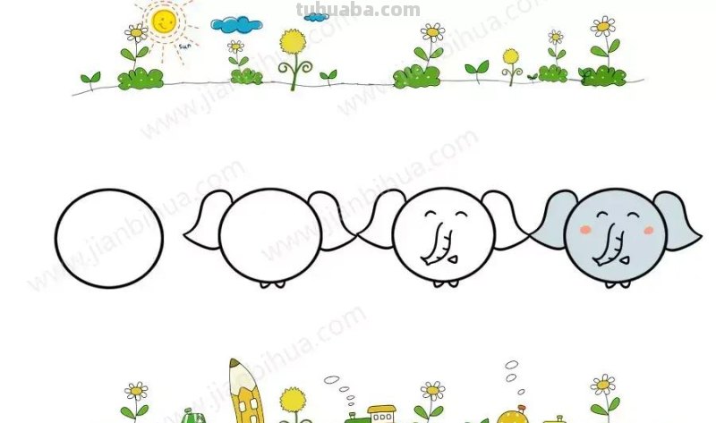 唱童谣，学画画，分分钟学会40种动物简笔画！