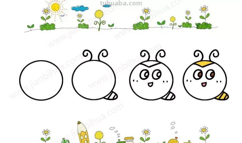 唱童谣，学画画，分分钟学会40种动物简笔画！