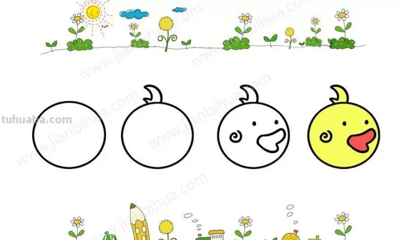 唱童谣，学画画，分分钟学会40种动物简笔画！