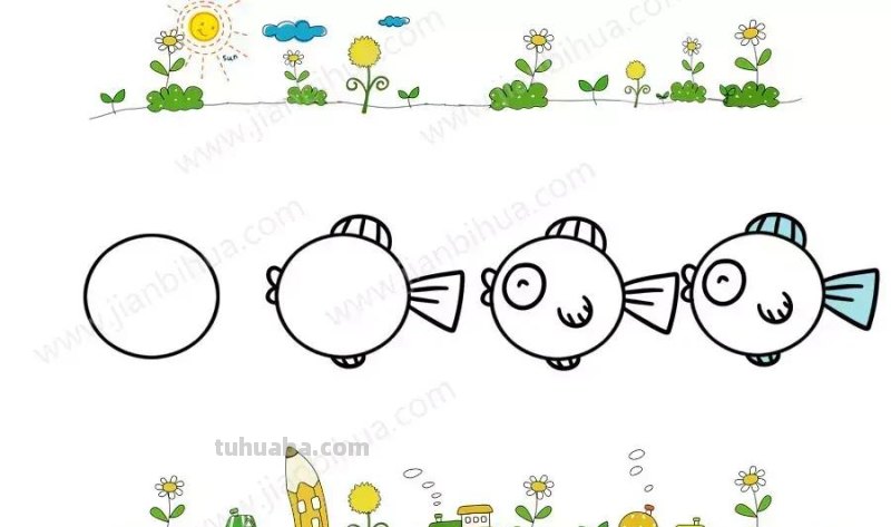 唱童谣，学画画，分分钟学会40种动物简笔画！