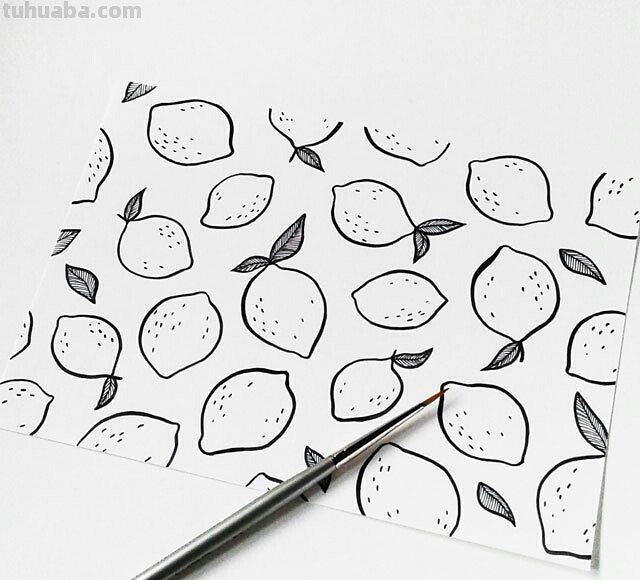 一组绿植简笔画，简单易画~大家快学学吧~