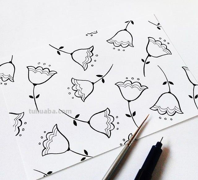 一组绿植简笔画，简单易画~大家快学学吧~