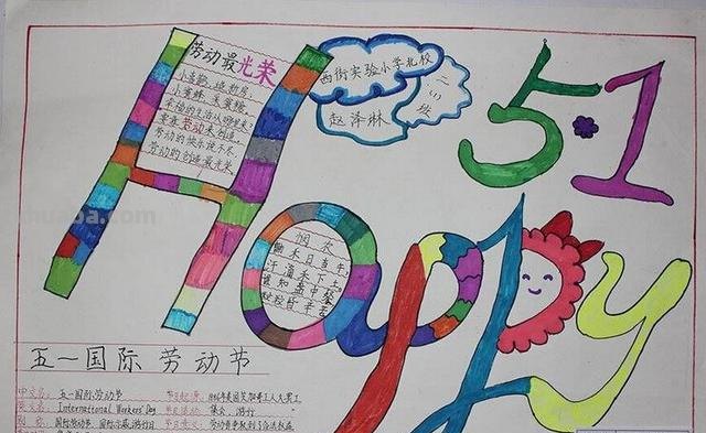 五一劳动节手抄报该怎么说（五一劳动节手抄报该怎么说英语）