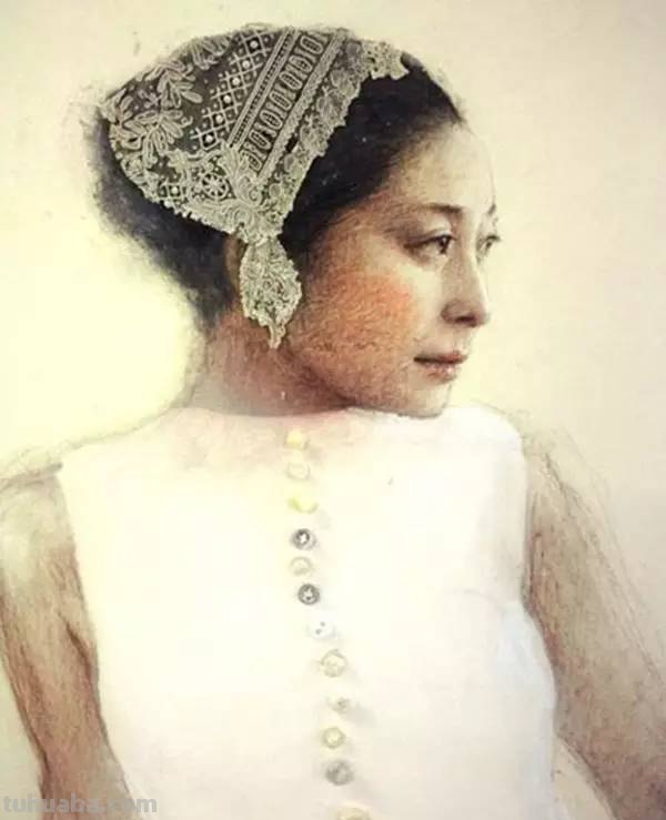 永山裕子 水彩画欣赏-人物系列
