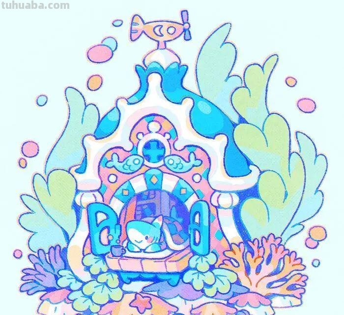 专门画鲨鱼的插画家,绘制了一组趣味鲨鱼,实在是太可爱了 专门画鲨鱼的插画家,绘制了一组趣味鲨鱼,实在是太可爱了