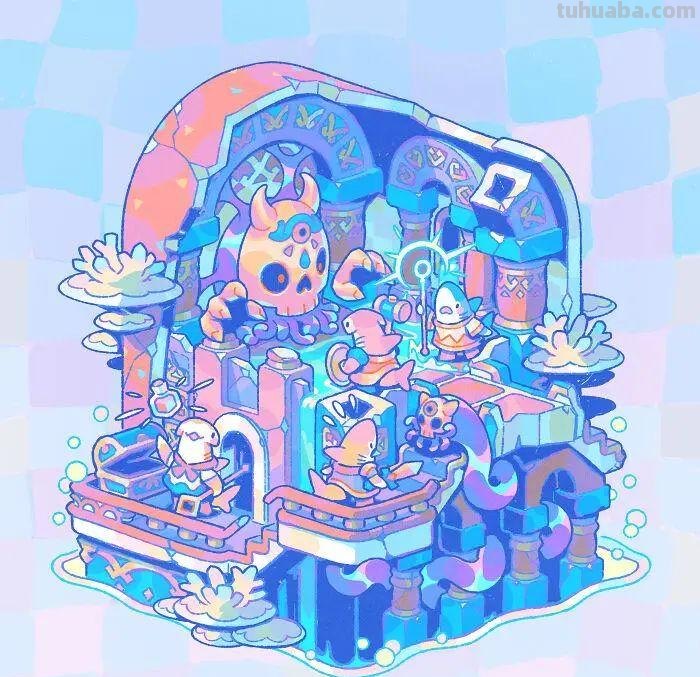 专门画鲨鱼的插画家,绘制了一组趣味鲨鱼,实在是太可爱了 专门画鲨鱼的插画家,绘制了一组趣味鲨鱼,实在是太可爱了