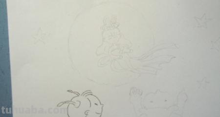 嫦娥仙子怎么画 彩铅（嫦娥仙子怎么画 彩铅画）