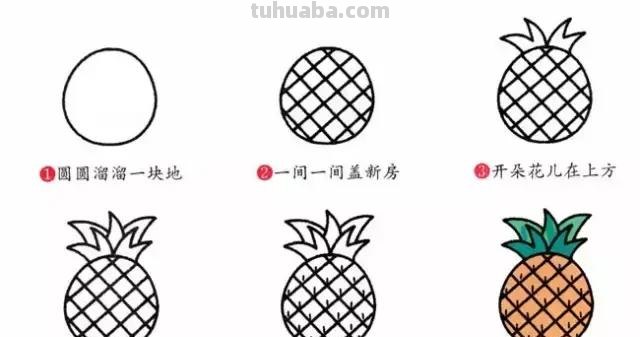 简笔画｜儿童水果大全，太棒了，一看就会，寒假教宝宝，快收藏！