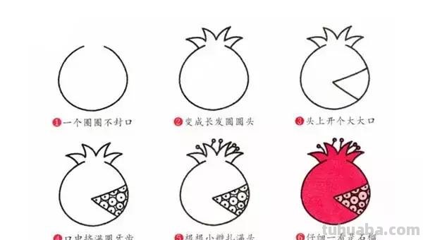 简笔画｜儿童水果大全，太棒了，一看就会，寒假教宝宝，快收藏！