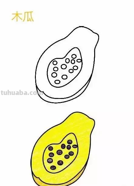 简笔画｜儿童水果大全，太棒了，一看就会，寒假教宝宝，快收藏！