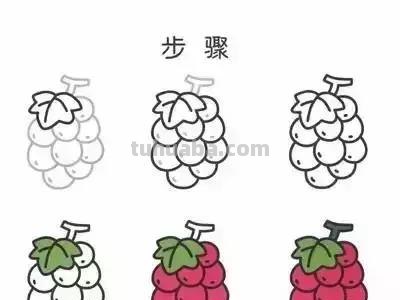 简笔画｜学一学，画一画，各种水果简笔画大全，为孩子收藏！