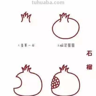 简笔画｜学一学，画一画，各种水果简笔画大全，为孩子收藏！