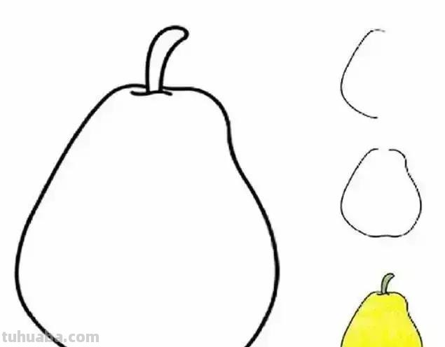 简笔画｜学一学，画一画，各种水果简笔画大全，为孩子收藏！
