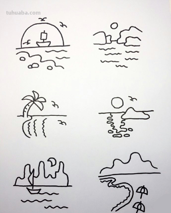 简笔画素材丨海底生物大集合,海底生物手绘素材,喜欢的可以收藏 简笔画素材丨海底生物大集合,海底生物手绘素材,喜欢的可以收藏