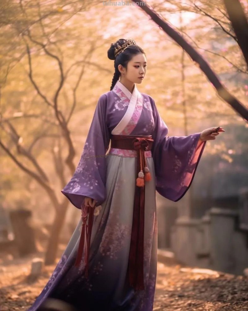 AI绘画-古典服饰配色