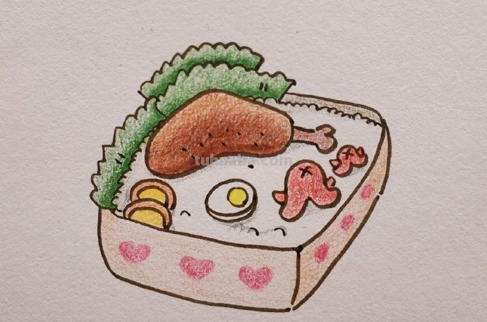 食物简笔画~忍住口水一起来画画吧~