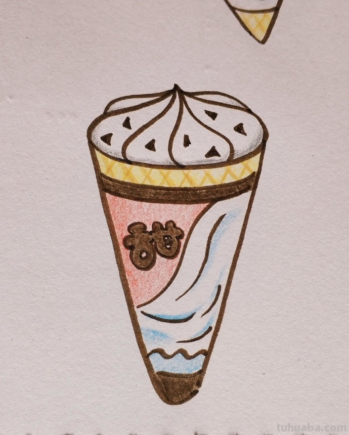 食物简笔画~忍住口水一起来画画吧~
