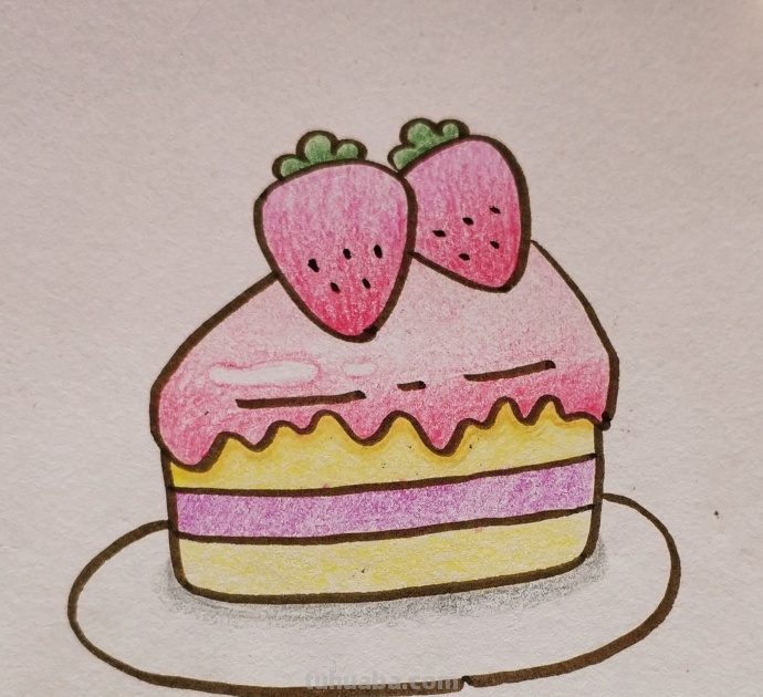 食物简笔画~忍住口水一起来画画吧~
