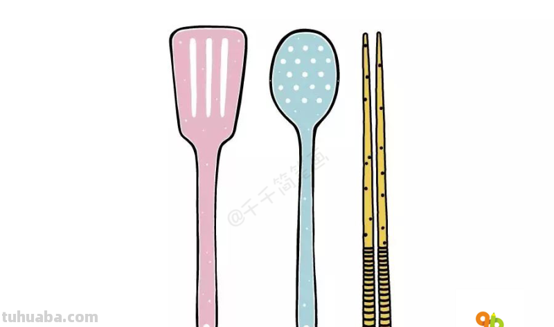 常用的生活用品简笔画，非常实用，赶紧给孩子留着！