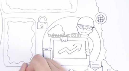 网络安全手抄报怎么画（网络安全手抄报怎么画?简单又漂亮）