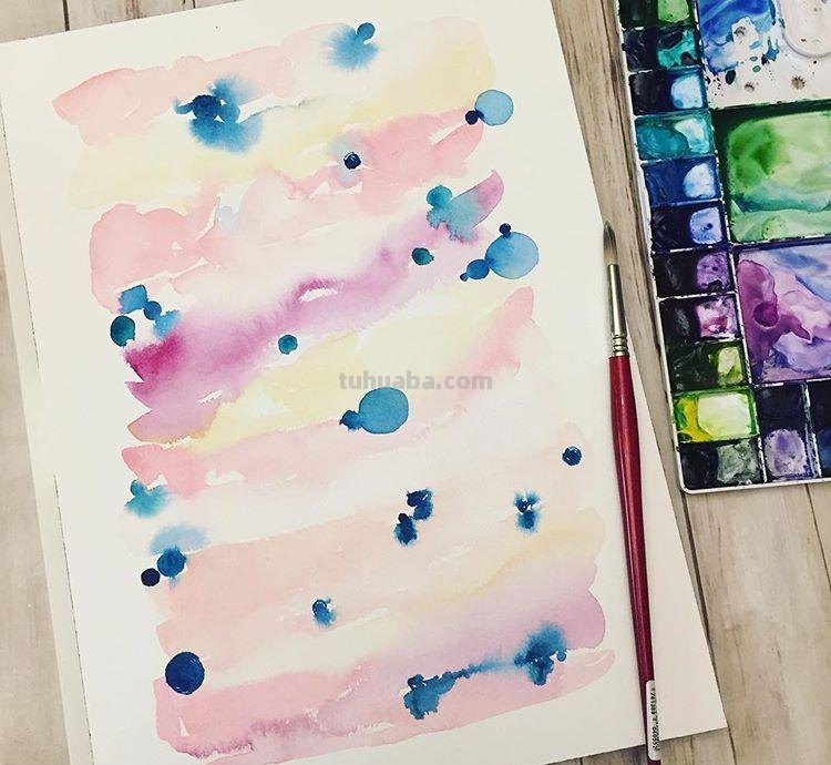 干货，简谈水彩辅助工具与一组漂亮水彩画，值得收藏！