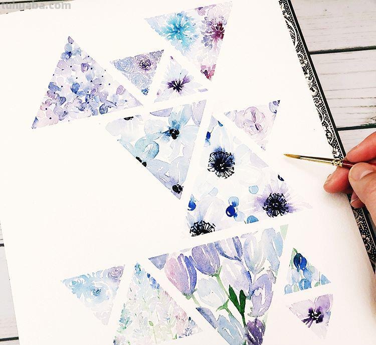 干货，简谈水彩辅助工具与一组漂亮水彩画，值得收藏！