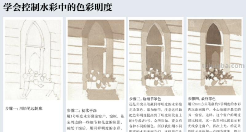 喜欢水彩的画友，安利这几本书
