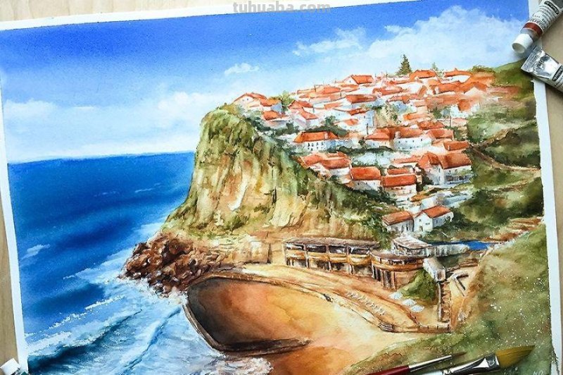 如何用画笔做到每一幅风景都有不同的氛围？23个国家的水彩画欣赏