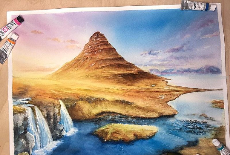 如何用画笔做到每一幅风景都有不同的氛围？23个国家的水彩画欣赏