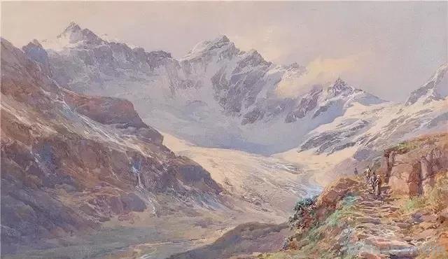 壮丽之美 - 登山爱好者画出的风景水彩画