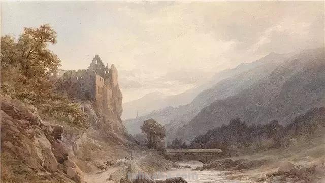 壮丽之美 - 登山爱好者画出的风景水彩画
