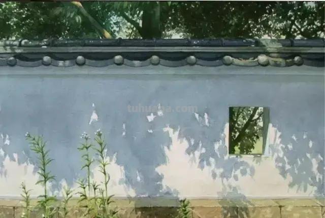 日本画家Abe Toshiyuki 写实风景水彩画欣赏