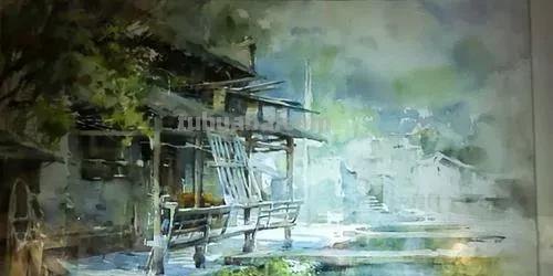 池振明风景水彩画作品专辑