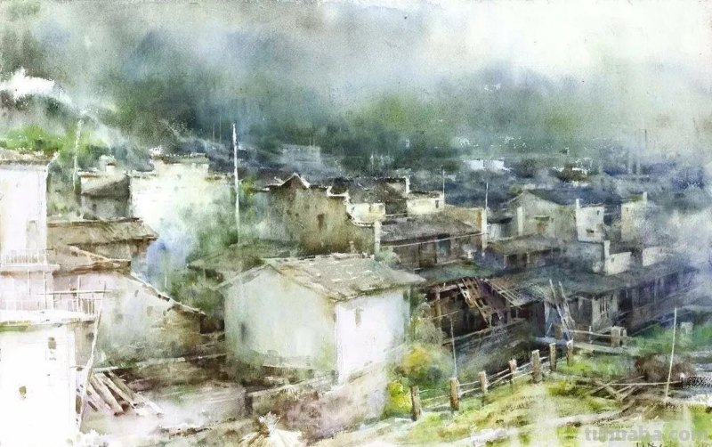 池振明风景水彩画作品专辑