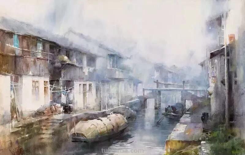 池振明风景水彩画作品专辑
