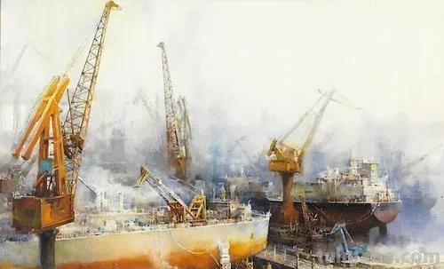 池振明风景水彩画作品专辑