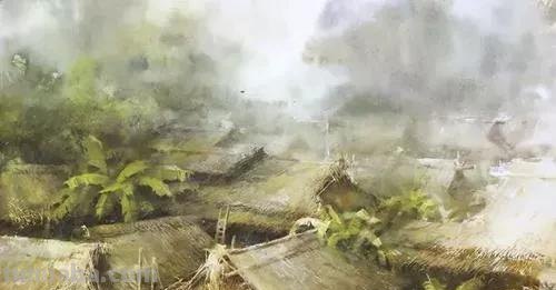 池振明风景水彩画作品专辑