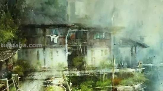池振明风景水彩画作品专辑