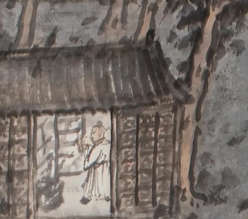 说诗画-周古天绘画系列(十六)《云阔烟深树,江澄水浴秋》 说诗画-周古天绘画系列(十六)《云阔烟深树,江澄水浴秋》